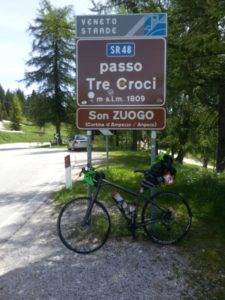 9° checkpoint - Passo Tre Croci 1.805 mt