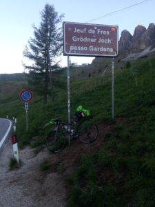 13° checkpoint - Passo Gardena 2.121 mt