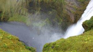 La cascata Skógafoss