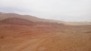 La pista che porta alla Valle del Dadès